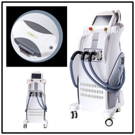Máquina permanente da remoção do cabelo da luz de IPL+SHR+E- com 3 punhos/650-950nm
