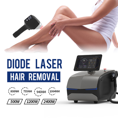 Dispositivo profissional da máquina da remoção do cabelo do laser do diodo de AC220V para o uso do salão de beleza/casa