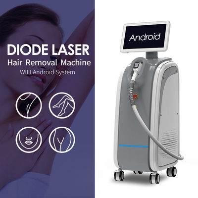 Máquina moderna de depilação a laser de diodo com tela sensível ao toque 1200 W