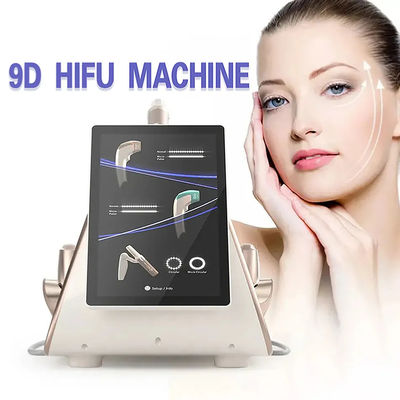 Máquina profissional de elevação de rosto Hifu com sondas de manuseio de 3,0 mm e 4,5 mm