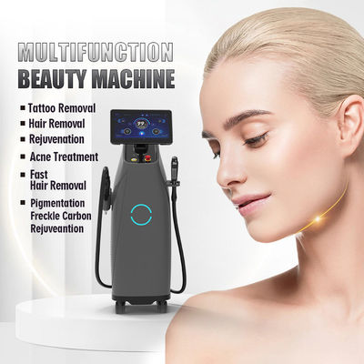 Multi máquina/equipamento funcionais da remoção do cabelo do laser do salão de beleza 2 In1 para a fêmea