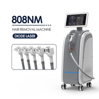 Máquina de laser de diodo de depilação comercial de 808 Nm com barras laser coerentes