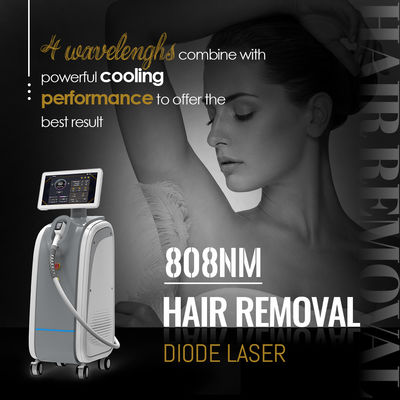 Máquina de remoção de cabelo a laser de diodo de tamanho de ponto para salão de beleza e serviço ODM