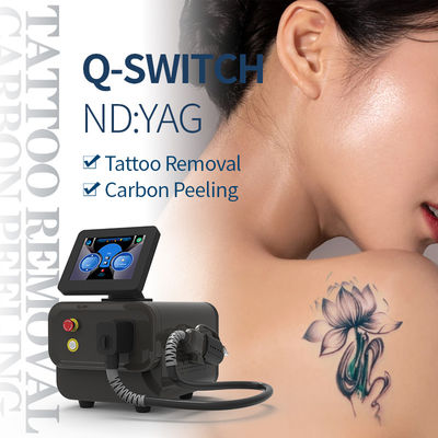 A remoção Q da tatuagem das sardas comutou a máquina 200mJ do laser do Nd Yag