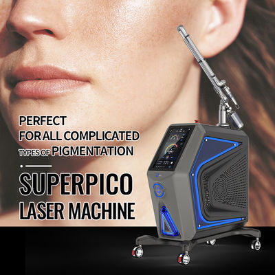 1064 nanômetro 532nm Q-comutaram a máquina do laser do ND YAG para a remoção da tatuagem e a remoção da sarda