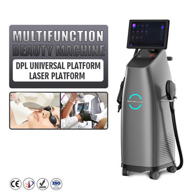 DPL IPL Nd Yag Laser Machine 2 IN 1 Sistema de depilação Cuidado da pele