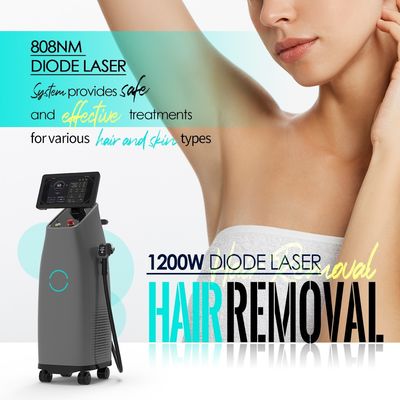Máquina de remoção de cabelo a laser de diodo 808LUX de alta energia para salões e clínicas