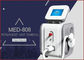 MED - 808 da remoção portátil do cabelo do laser do diodo do peso líquido 43kgs de poder máximo 2000w máquina painfree