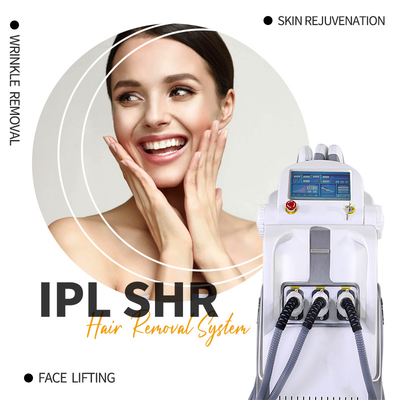 Optar o rejuvenescimento permanente da pele da máquina da remoção do cabelo do laser Ipl do Nd Yag do Rf