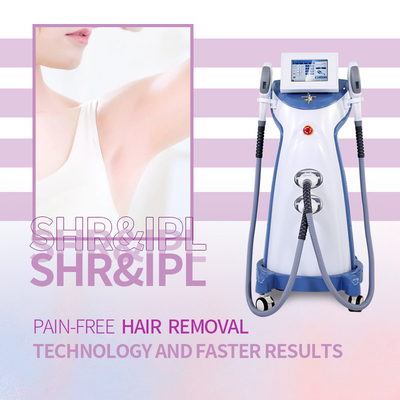 Da máquina livre da remoção do cabelo do Ipl Shr da dor o Fda vertical aprovou