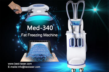 máquina da beleza da lipólise de Cryo da perda de peso 640nm/690nm com as placas refrigerando dobro