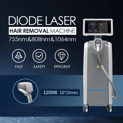 50kg frequência da remoção 1-10hz do cabelo do laser do diodo do OEM 808nm