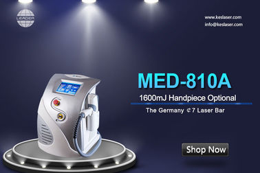 Equipamento 1064nm/532nm Q-comutado KES Professional da remoção da tatuagem do laser do ND YAG