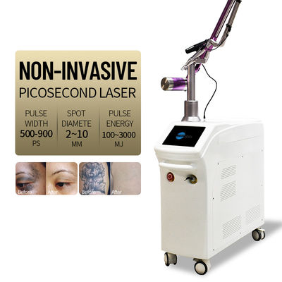 Nd Yag do interruptor do equipamento Q da remoção da tatuagem do laser de Pico do picosegundo do tela táctil