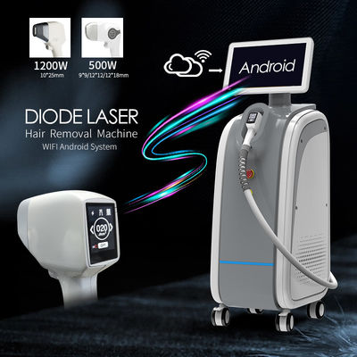 Máquina de remoção de cabelo a laser de diodo permanente de 808nm