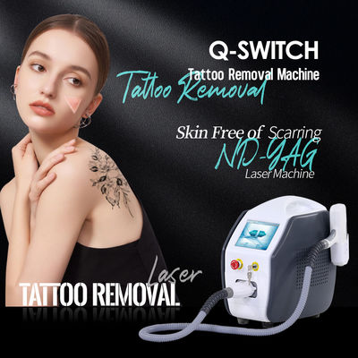 Remoção de tatuagem a laser Yag de picossegundos 1064 Nm 755 nm 532 nm