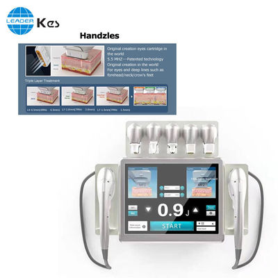 Máquina Facial 7D Hifu para Melhoria de Rugas e Melhoria do Tono da Pele