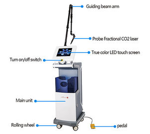 Aperto Vaginal da remoção fracionária médica vertical da varredura da máquina do laser do CO2 do equipamento