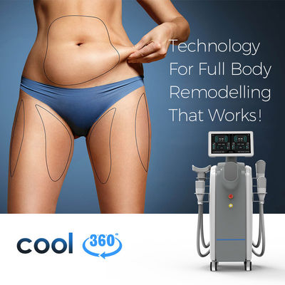 Corpo de congelação gordo de Cryolipolysis que esculpe o vácuo RF de Cryolipolysis do emagrecimento do corpo de máquina