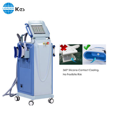 Equipamento gordo do emagrecimento do corpo do gelo da máquina vertical de Pressional Cryolipolysis