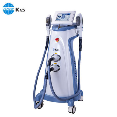 Máquinas eficazes de depilação SHR com Elight IPL Handle Skin Care