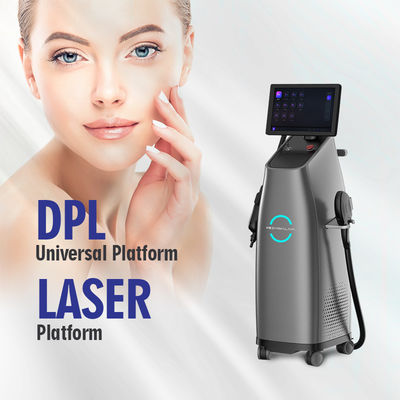 Máquina de remoção de pelos a laser IPL Laser de pulso único Nd Yag 2 em 1