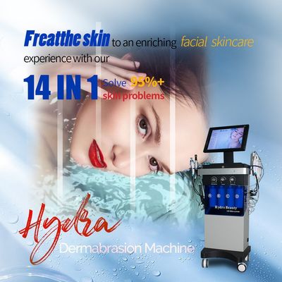 Cuidados da pele 14 em 1 Hydra Beauty Máquina de jato de água ferramenta de remoção de casca preta