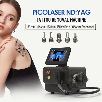 1064nm Dicas de tratamento fracionário Peeling de carbono com hastes duplas φ7 φ8 Tamanho da haste a laser