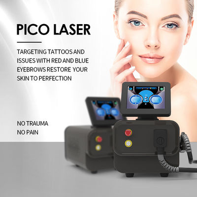 Laser de remoção de tatuagens profissional com alta eficiência de resfriamento 560 * 370 * 550mm resfriamento por ar e água resfriamento por radiador gêmeo